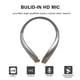 thumbnail image 3 of Auriculares Bluetooth, auriculares deportivos inalámbricos con banda para el cuello con auriculares retráctiles, auriculares estéreo con cancelación de ruido a prueba de sudor con micrófono Fokelyi 2033209-2, 3 of 9