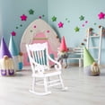 thumbnail image 4 of 1/12 Rocking Chair Mini Rocking Chair Model Wooden Chair Miniature Rocking Chair, 4 of 6