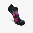 thumbnail image 3 of Zensah Tropical Palm Trees Socks (No Show) L / Magenta, 3 of 3