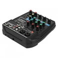 thumbnail image 3 of Mezclador de audio profesional Jadeshay Mezclador de 4 canales con tarjeta de sonido A, 3 of 8