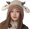 Beige, variant on Women's Winter Cute Knitted  Antler Trapper Hat  Warm Thick Ski Outdoor Beanie Cap with Earflap 2026