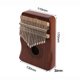 thumbnail image 5 of 17 teclas Kalimba African Thumb Finger Piano Wood Kalimba Instrumento musical portátil Abanopi Piano de pulgar, 5 of 7