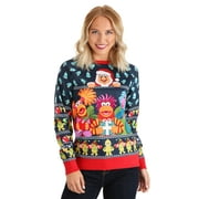 Fraggle Rock Sublimated Adult Ugly Christmas Sweater