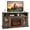 Brown, variant on Costway 58'' Fireplace TV Stand with 1400W Electric Fireplace for TVs up to 65 Inches