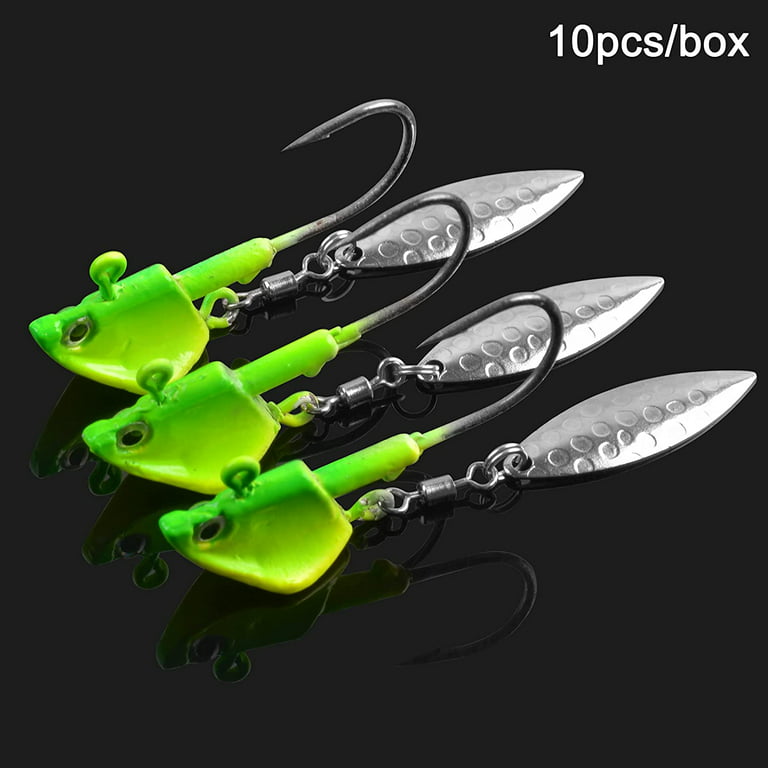 Dovesun Crappie Lures Kit, Soft Plastic Fishing Lures Crappie Walleye Trout Bass  Fishing Baits Fishing Grubs 
