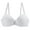 White, variant on Lixiuxyad Push up Bras Women Lace Shaping Cup Adjustable Shoulder Strap Large Size Underwire Bra
