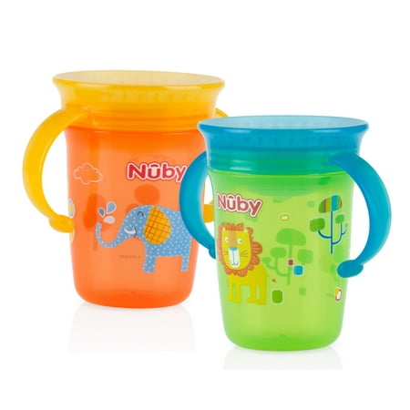Nuby 360 Wonder Spoutless Trainer Sippy Cup - 2