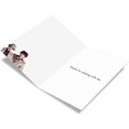 thumbnail image 2 of Stick It Out - Anniversary Card with Envelope (4.63 x 6.75 Inch) - with a Retro-Looking Couple C7347ANG, 2 of 5
