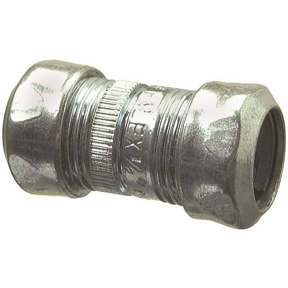 Halex 1 In. EMT Steel Raintight Compression Coupling 62410