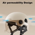 thumbnail image 3 of FEBUD Biking Helmet Mountain Road Helmet Lightweight Snow Sports Protective Helmet Goggle Snowboarding Helmet for Men Women Youth active, 3 of 9