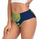 thumbnail image 2 of Balery Dino Playing Roller Skate Ropa Interior de Algodón para Mujer con Dibujo – Braguitas Cómodas y Elásticas, Estilo Clásico-Small, 2 of 6