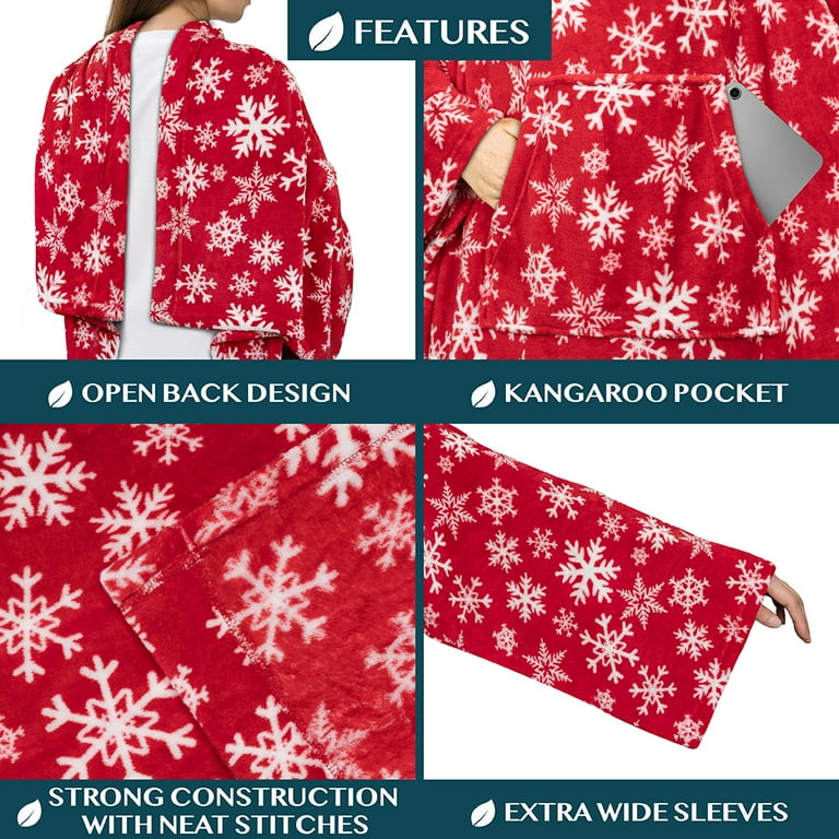 Snowflake Stitching Fleece Sweatshirt Snowflake Stitching Fleece Sweatshirt