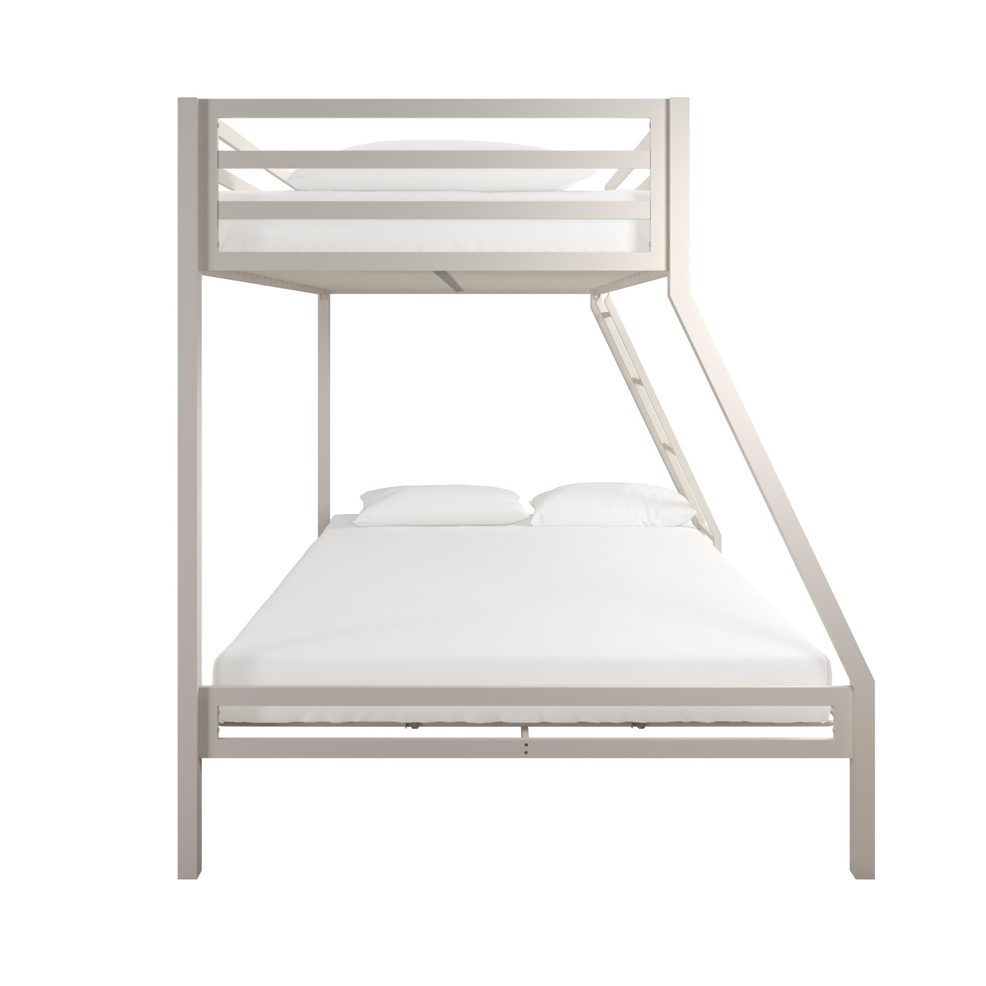 Mainstays Premium Twin over Full Metal Bunk Bed, Off White - image 13 of 13
