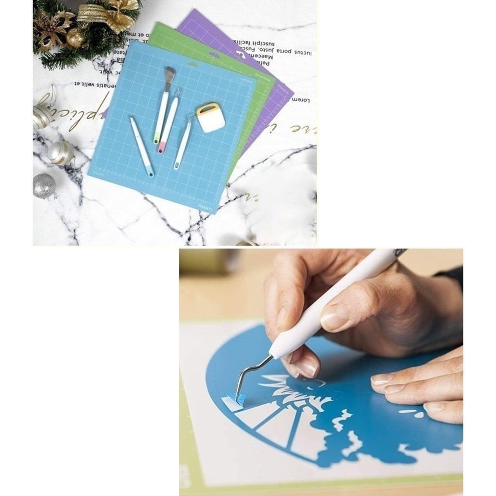 Precisions Cutting Mat for Accurate Paper Trimming Foldable Safe PVC Materials Cutting Board Efficient Crafting Tool