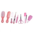 thumbnail image 5 of Baby Health Care Set-10Pcs/Set, Portable Newborn Baby Tool Kits Kids Grooming Kit Safety Cutter Nail Care Set for Baby Children, 5 of 8