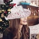 thumbnail image 3 of Sombrero De Vaquero Moda Vintage Cómodo A Prueba De Viento Para Mujer Vestir Sunnimix sombrero de vaquera, 3 of 8