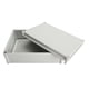 thumbnail image 2 of Gray Electrical Junction Box with Mounting Plate IP67 Waterproof Electric Project Case for Engineering, 2 of 5