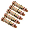 thumbnail image 1 of SHOWERORO 5pcs Expansion Anchors Drywall Golden Carbon Steel Gecko Expansion Design for Heavy Duty Applications Hardware, 1 of 6