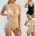thumbnail image 2 of enyan Shapewear Tummy Control Seamless Bodysuit Hip Enhancer Body Shaper for Women Beige,XL, 2 of 7