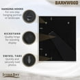thumbnail image 3 of Icona Bay 8x10 Pony Gray Picture Frame, Rustic Style, 1 Pack, Barnwood Collection (US Company), 3 of 6
