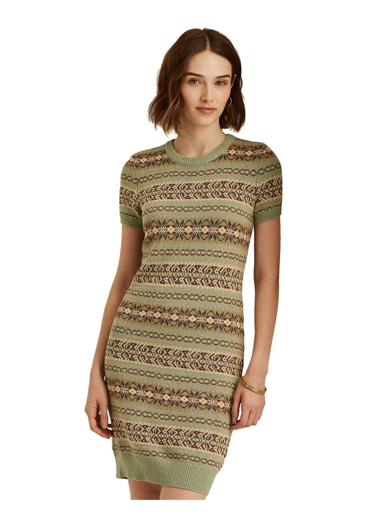 emerald knit dress Caballero Beatrice Dress main image 1