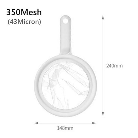 

Kitchen Ultra-fine Mesh Strainer Nylon Mesh Filter Spoon for Kitchen Soy Milk Coffee Juice Colanders Strainers 80 To 450 Mesh