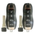 thumbnail image 2 of 2 Porsche Cayenne Keyless Entry Remote Flip Keys - 4 Button, KR55WK45032 Compatible 2 of 6