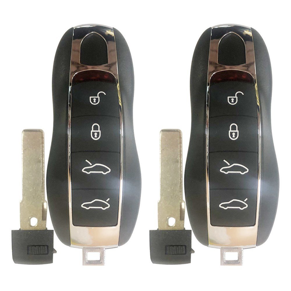 2 Fits Porsche Cayenne 911 Cayman Macan Boxster Remote Car Key Fob