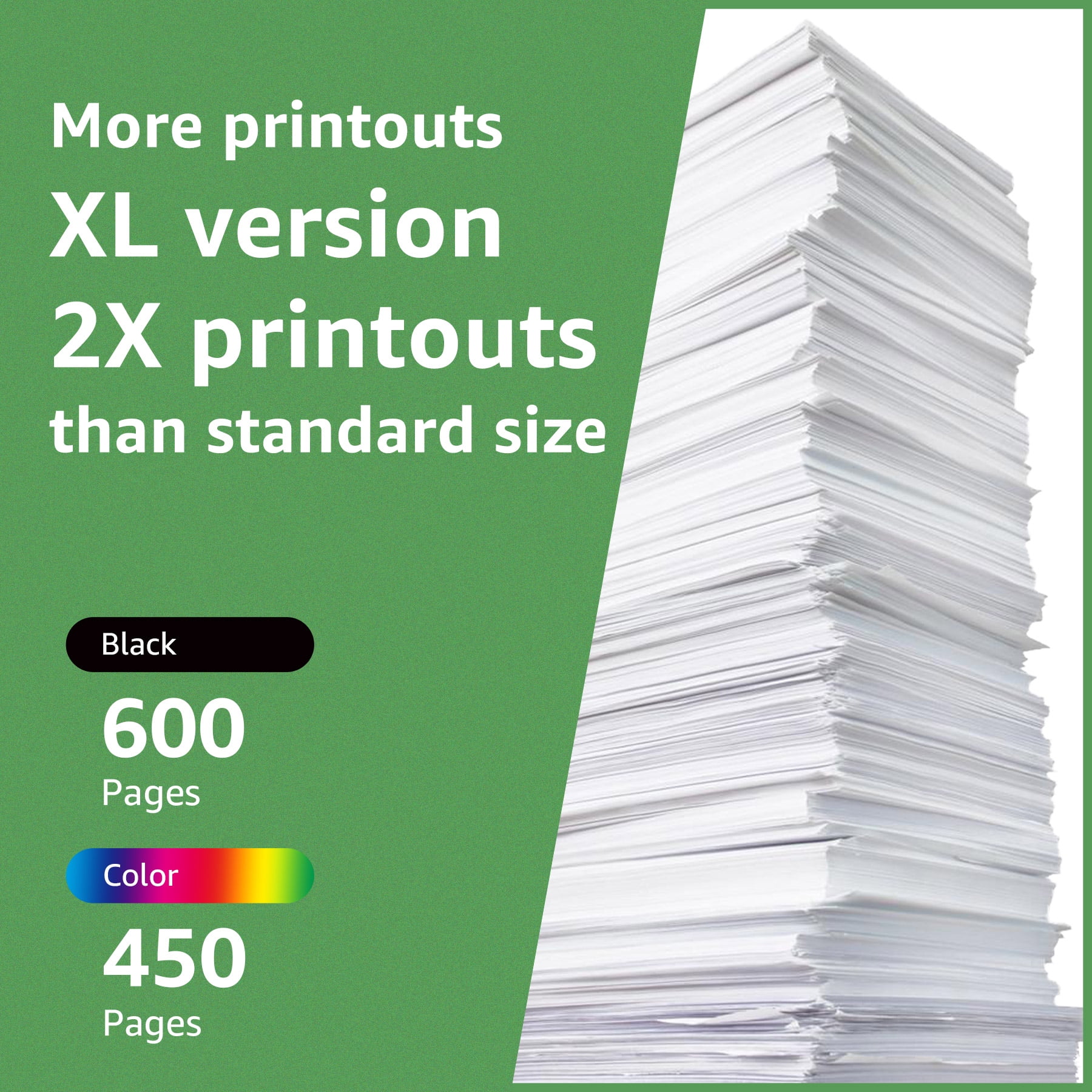 67xl ink cartridges Compatible for HP67 ink cartridges ink 67 for DeskJet 2755e 2855e 4155e 3PK