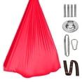 thumbnail image 1 of Visland Hamac Balançoire de Thérapie Sensorielle en Tissu à Double Couche Capacité de Charge Élevée 300 Lb Rotation à 360 Degrés Balançoire Intérieure Extérieure, 1 of 8