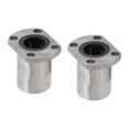 thumbnail image 1 of 2pcs Linear Motion Ball Bearing Elliptical Flange Accessory Kit for Equipment and Machine, 1 of 2