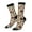 3 Black, variant on Rustic Plaid Forest Lodge Print Adult Socks for Men & Women,Calf Socks, Ankle Socks,Boots Socks,Breathable Casual Sock,Unisex Crew Socks
