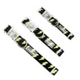 thumbnail image 4 of Oodles Polyester Lightning Bolt Adjustable Fashion Dog Collar, Black, Medium, 4 of 9