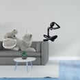 thumbnail image 2 of Escultura Abstracta De Gato Pensador, Adorno De Mesa, Figura Decorativa, Arte Moderno, Estatua De Animal Para Dormitorio, Sala De Estar, Oficina, Estante, Escritorio, Regalo De Cumpleaños Para, 2 of 8