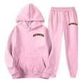 thumbnail image 6 of Zylarhe Men's And Women's Autumn And Winter Fashion Casual Letter Printed Sports Long Sleeved Hoodie Set Zip Sweatshirt Men, 6 of 6