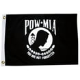 thumbnail image 1 of 12x18 POW MIA You Are Not Forgotten Double Sided Flag Military Banner POW-MIA, 1 of 1