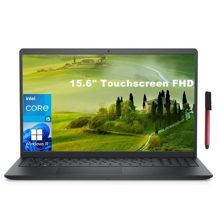 Dell Inspiron 15 3000 3520 15.6" Touchscreen FHD Business Laptop Computer, Intel Core i5-1155G7 (Beat i7-10710U), 32GB DDR4 RAM, 1TB PCIe SSD, 802.11AC WiFi, Bluetooth, Black, Windows 11 Home