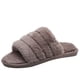thumbnail image 1 of RV Pantuflas de felpa con punta abierta para hombre (gris medio 7-8) Sailing  Electrónica, 1 of 5