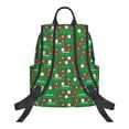 thumbnail image 3 of Daiia Cute Santa And Ho Ho Ho School Backpack for Men and Women Lightweight Backpack Durable Backpack Water-Resistant,Travel,Work Bag, 3 of 9
