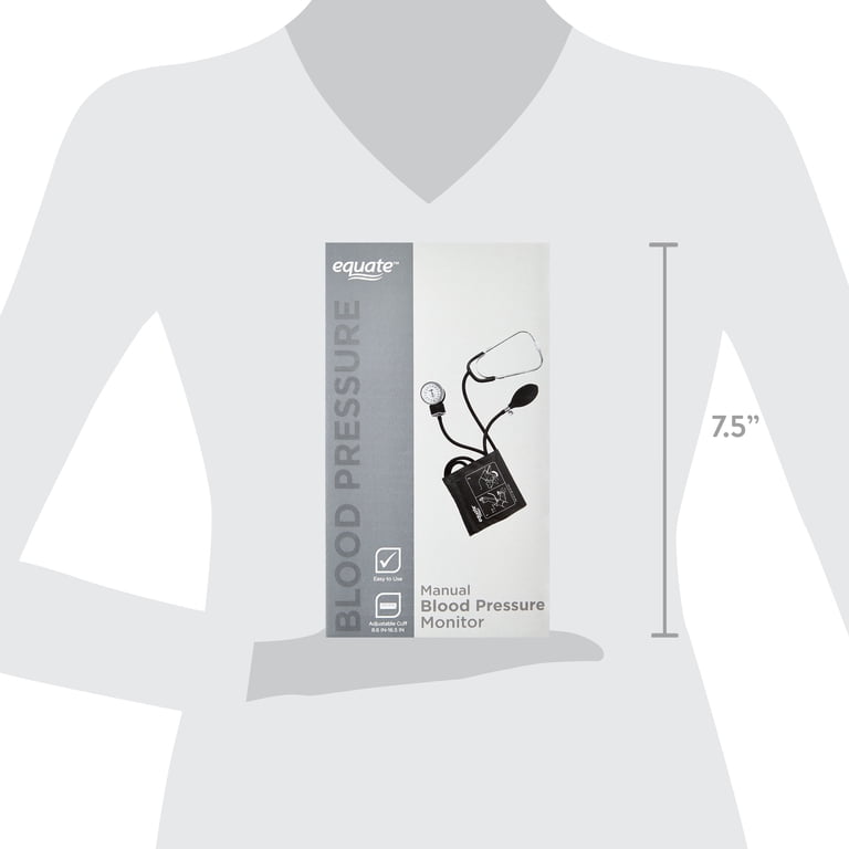 Equate Manual Blood Pressure Monitor with Stethoscope photo 8