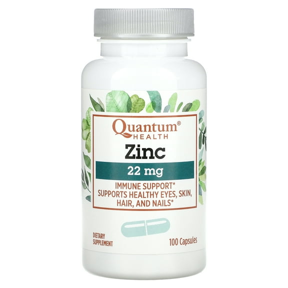 Quantum Health Zinc, 22 mg , 100 Capsules