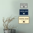 thumbnail image 3 of Classic Framed Control Room Sign (Black /Gold) - Small, 3 of 4