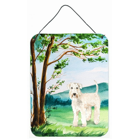 Under the Tree Wheaten Terrier Wall or Door Hanging Prints