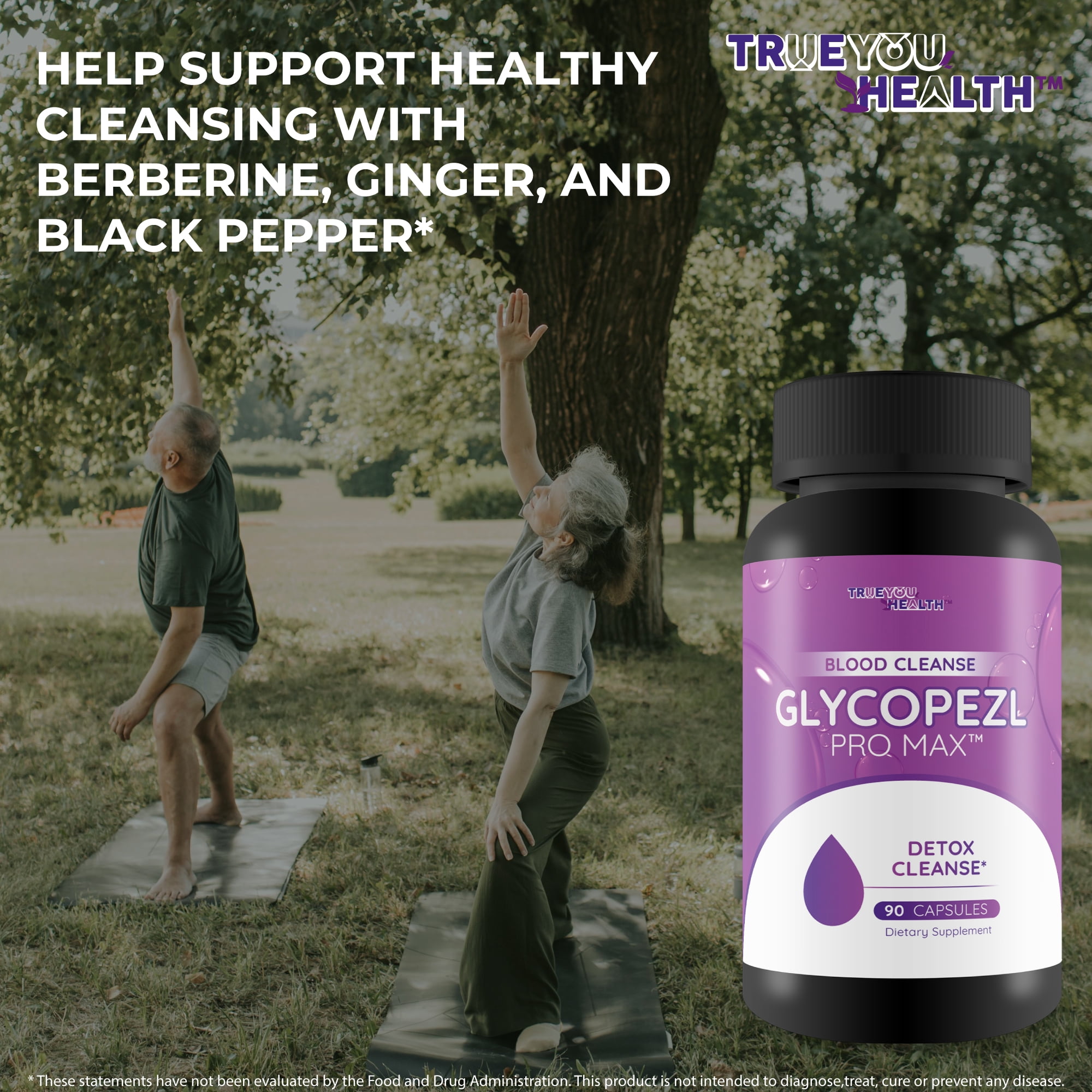 Glycopezl Pro Max - Our Best Blood Balance Plus Blood Support Cleanse Supplement - Better Bloodflow Care - Cardiovascular Support - BloodCleanse Sugar Health - Pancreatic Support - Glycopezil Balance