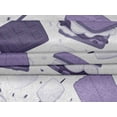 thumbnail image 4 of oneOone Tissu Velours Violet Bleuté Matériel de Robe Alimentaire Tissu Imprimé Tissu au Mètre 58 Pouces de Large, 4 of 4