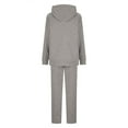 thumbnail image 4 of VBVC No Boundarie Women's Plus Y2k Hoodies,Ladeis 2 Piece Pullover and Sweatpants Set With Pockets,Warm Butt Lift Outfit For Women,Gray,Size L, 4 of 7