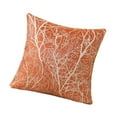 thumbnail image 2 of Funda de almohada Strade Fareast Limited Funda de cojín jacquard Naranja 45 cm x 45 cm, 2 of 8