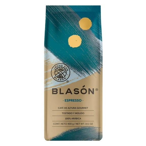 Café Blasón molido gourmet espresso 400 g
