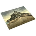 thumbnail image 3 of Print: South Front From The Dike, Mont St. Michel, France, circa 1890, 3 of 4