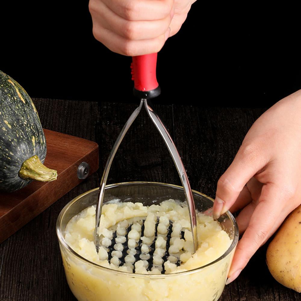 UPKOCH potato masher potato hand masher kitchen masher mashed potato tool  banana smasher vegetable masher guacamole masher bean mashers egg beater